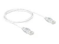 DELOCK Kabel RJ45 Cat.6 UTP slim 2m
