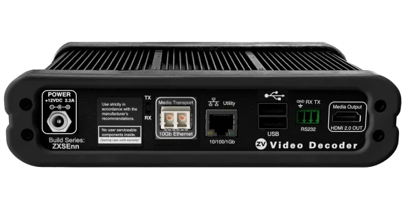 Z4KF2XS-D – ZyPer4K−XSE Fiber Decoder