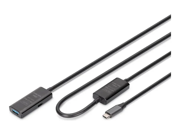 DIGITUS Active USB-C Extension Cable 10m