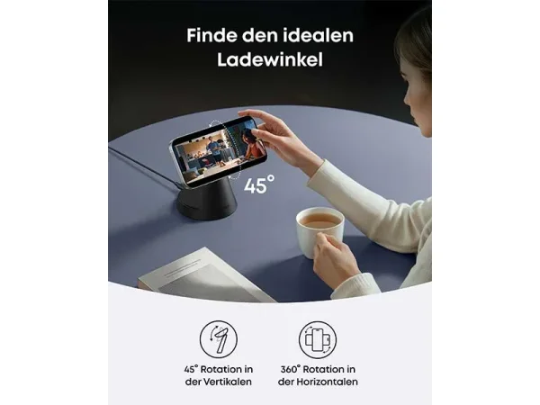 ANKER MagGo 3-in-1 Charging Station bk