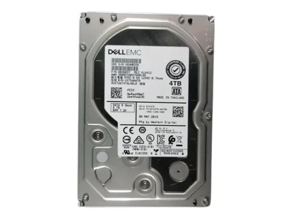 DELL 4TB Hard Drive SATA 6Gbps 7,2K 512n