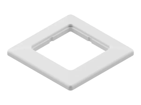 EASYLAN Abdeckrahmen einfach RAL 9010