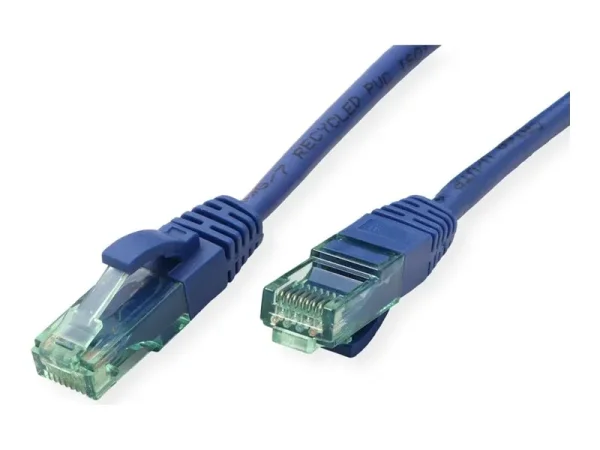 ROLINE RM Patchkabel Kat.6A UTP bl 0,5m