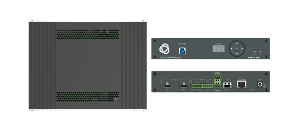 KDS-100EN-U – Open−Standard 4K AVoIP Encoder with Ultra−Low Latency & Dual Streaming