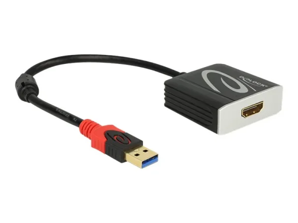 DELOCK kabel USB 3.0 > HDMI schwarz