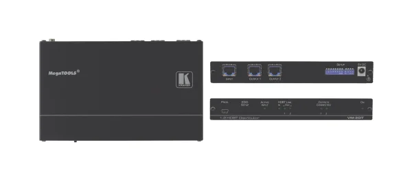 VM-2DT – 1:2 Verteilverstärker für 4K60 4:2:0 HDBaseT, große Reichweite