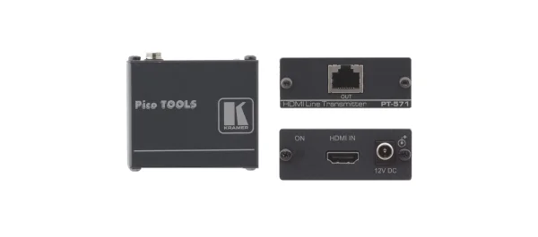 PT-571 – Kompakter DGKat Twisted Pair Übertrager für HDMI (HDCP 2.2)