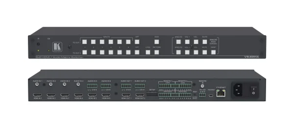 VS-62HA – 6x2 4K 60 HDMI/Audio Matrixschalter mit Automatik- & Step-In Umschaltung