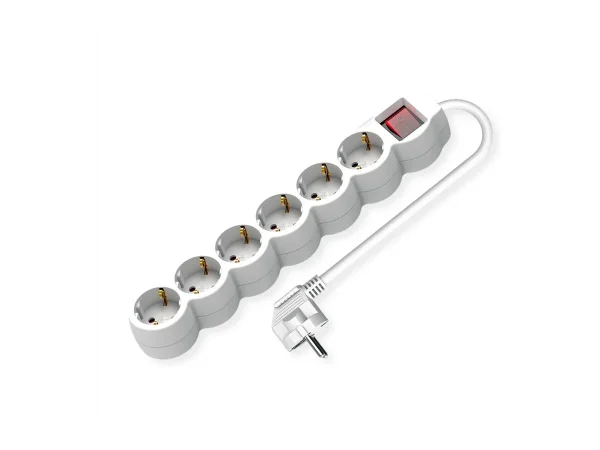 VALUE 6-fach Steckdosenleiste 3m
