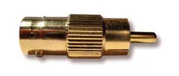 AD-BF/RM – BNC (F) to RCA (M) Adapter - Minimum Order Quantity of 10 pieces or multiples thereof