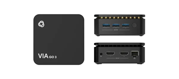 VIA GO3 – Compact & Secure 4K Wireless Presentation Device