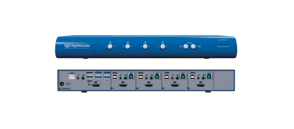 SK41HU-N – HighSecLabs 4−Port 4K30 UHD HDMI KVM Switch with sUSB