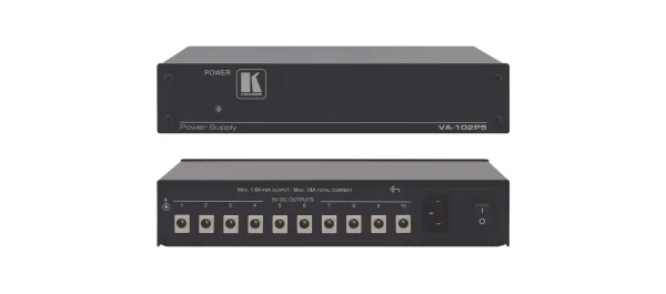 VA-102P5 – Netzteil mit 10 Ausgängen für 5 VDC