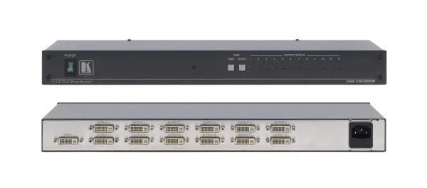 VM-12HDCP – 1:12 HDCP-konformer Verteilverstärker für DVI