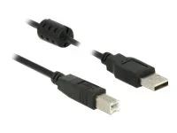 DELOCK Kabel USB 2.0 Typ-A > Typ-B 0,5 m