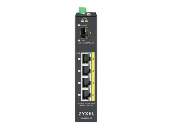 ZYXEL RGS100-12P, 5 Port unmanaged PoE