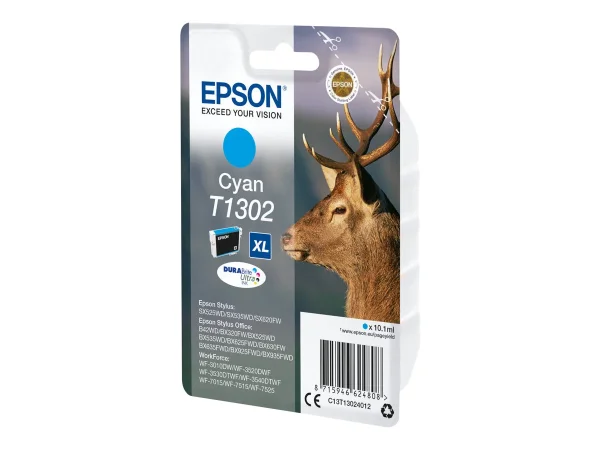 EPSON 1LB T1302 ink cartridge Cyan