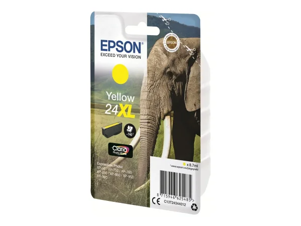 EPSON 3LB ink Singlepack Yellow 24XL
