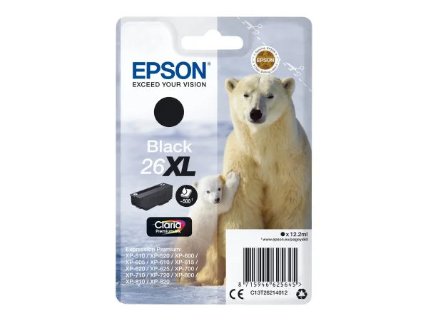 EPSON 4LB 26XL ink cartridge black