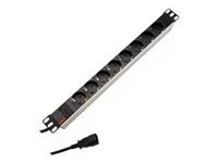 ROLINE 48,26cm-Steckdosenleiste 8fach 2m