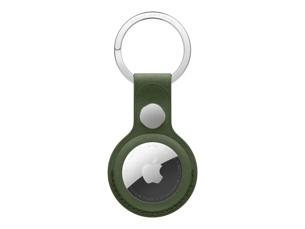 APPLE AIRTAG FINEWOVEN KEY RING MOSS
