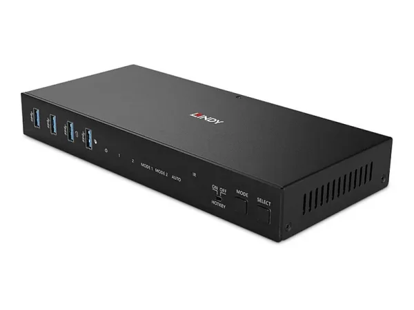 LINDY 2Port HDMI 4K60 USB 3.0 KVM Switch