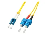 LINDY LWL-Duplexkabel  LC/SC OS2 10m