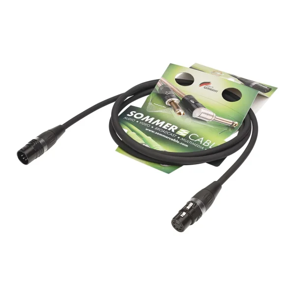 AES/EBU Binary 434, schwarz, 10,00m