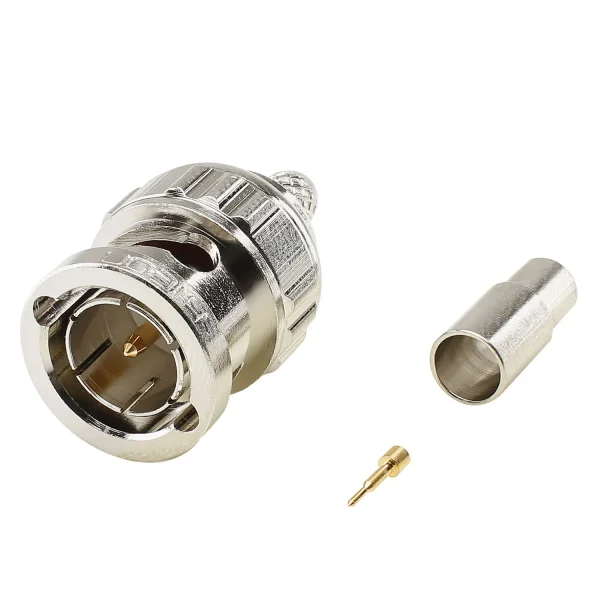 BNC-Crimpstecker 75 Ohm 0.41mm/1.9mm