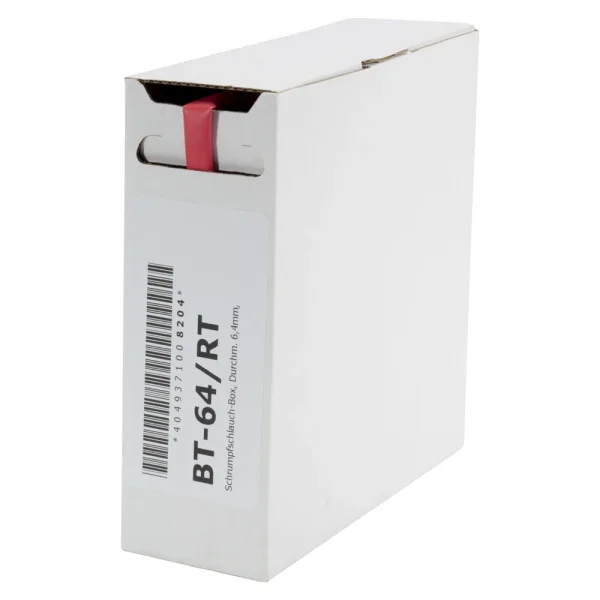 Schrumpfschlauch-Box, Durchm. 6,4mm,