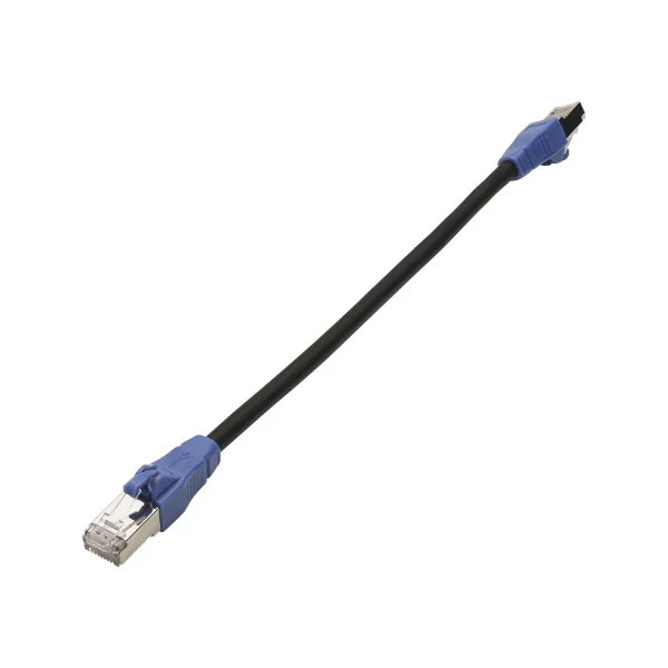 RJ45 Patchk. Cat.6a Easy Pull 1,00m sw