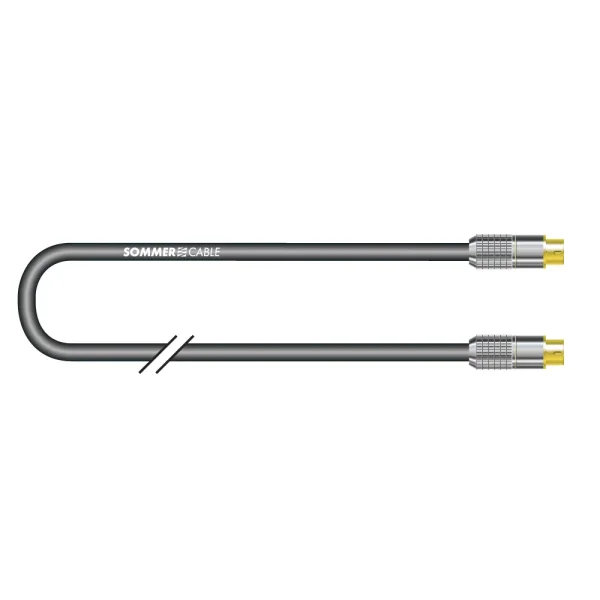 Y/C Videokabel Cinema SV, schwarz,  1,00