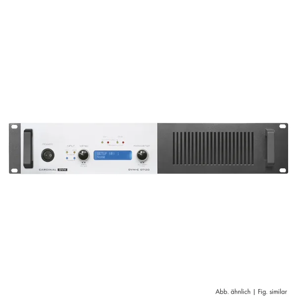 PA-Endstufe 2x720 W RMS, 2 HE, 4 Ohm