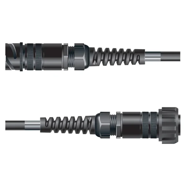 L/S Kabel Elephant, schwarz,  5,00m