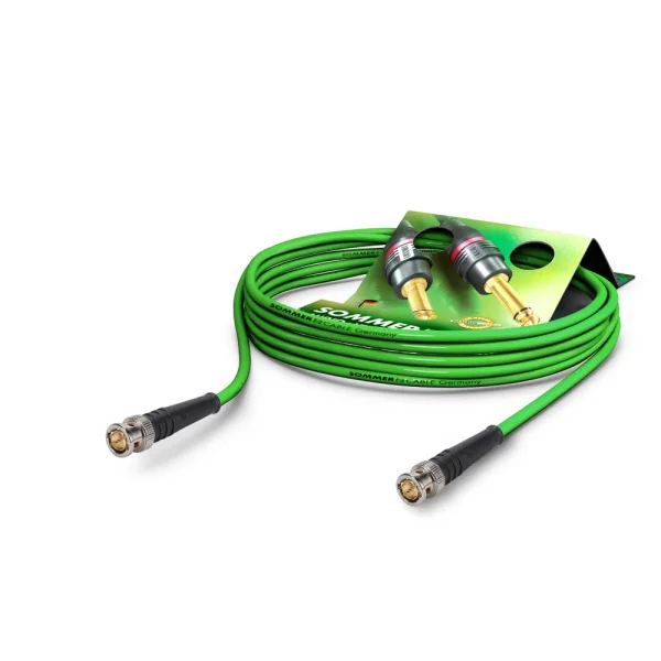 Koaxkabel Focusline L, grün,  0,75m