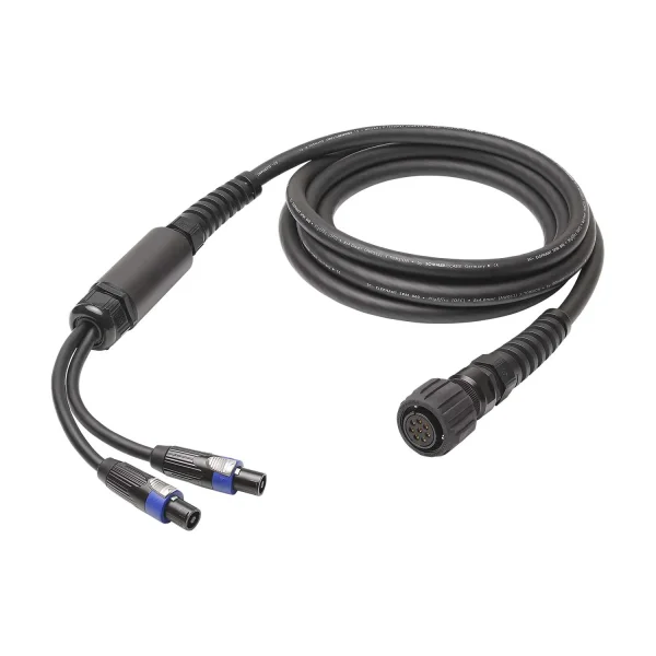 L/S Spleisskabel, schwarz,  1,00m