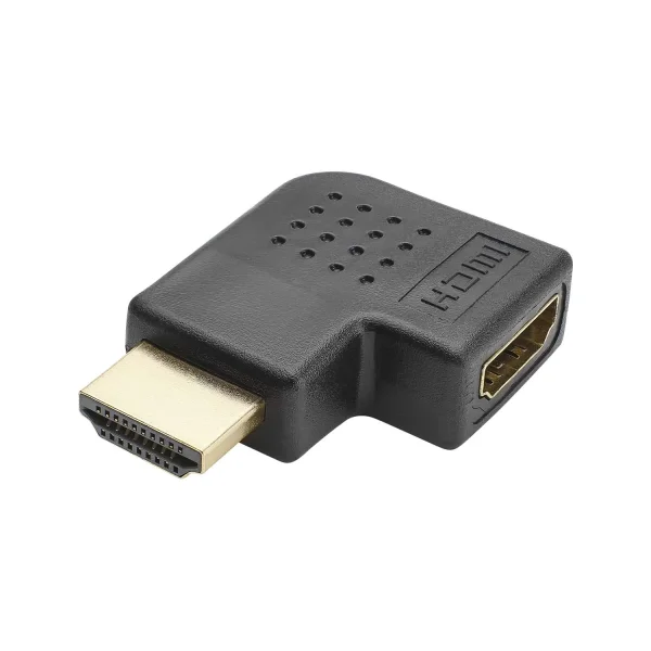 Adapter HDMI male<>HDMI female 90°