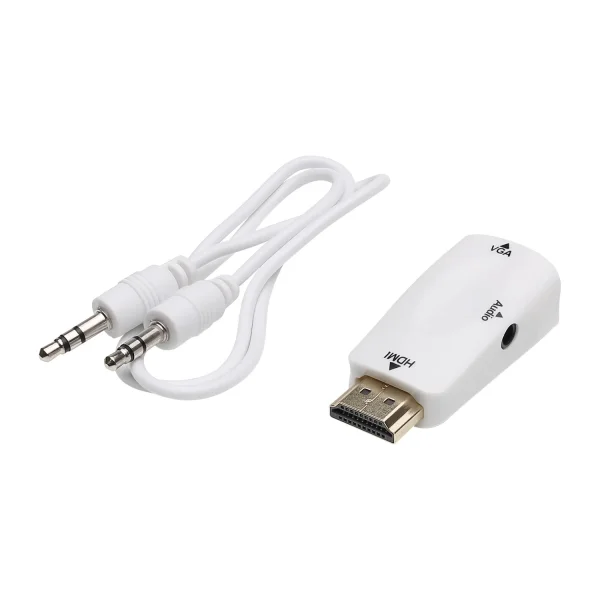 Adapter HDMI male->VGA SUB-D fem