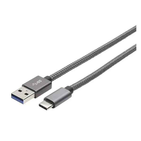USB 3.2 Gen2 male C <> male A  1,0m