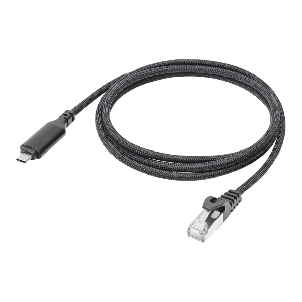USB 3.2 male C <> RJ45 male 15,0m
