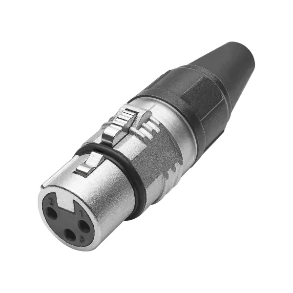 HICON-XLR Kabel-Buchse 3-pol PRO+
