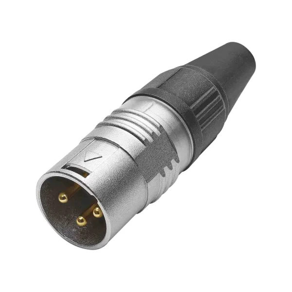 HICON-XLR Kabel-Stecker 3-pol PRO+