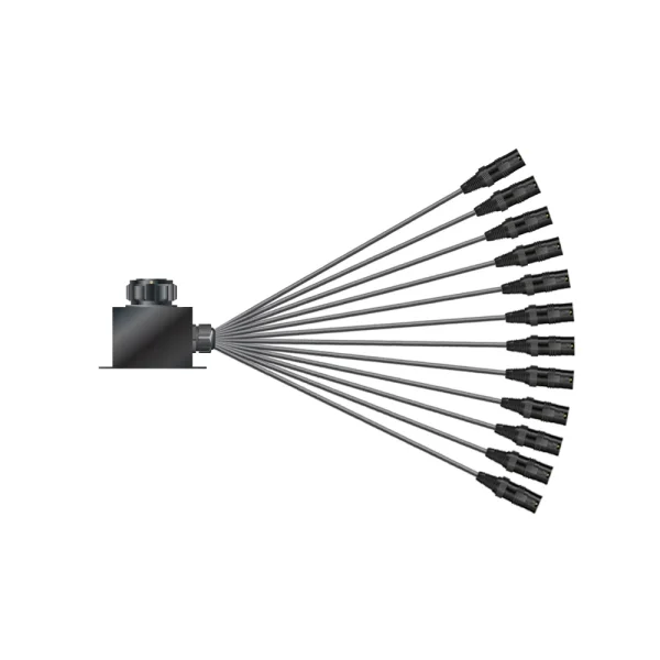 PC Isopod 2x0,22qmm,  1,20m, Spleisskabe