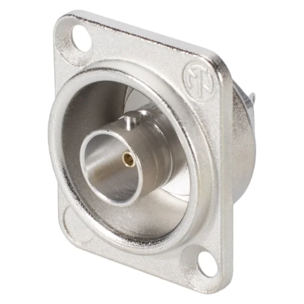 BNC-Lötbuchse " D-Flansch" isol.