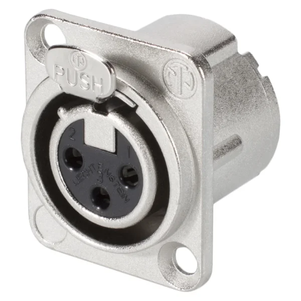 NEUTRIK XLR-Einbaubuchse 3polig,