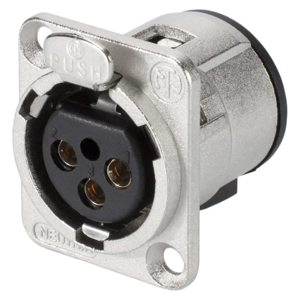 NEUTRIK XLR-Einbaubuchse 3polig,