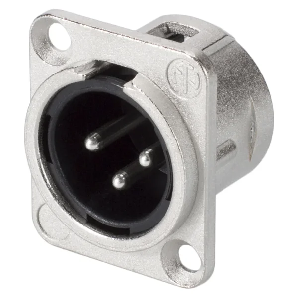 NEUTRIK XLR-Einbaustecker 3polig,