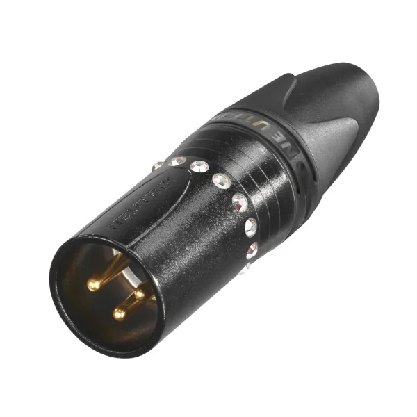NEUTRIK XLR-Kabelbuchse 3polig, schwarz