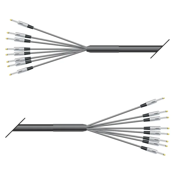 Multicorekabel Quantum, schwarz,  1,00m