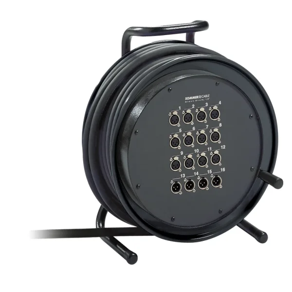 Multicorekabel Quantum, schwarz, 10,00m